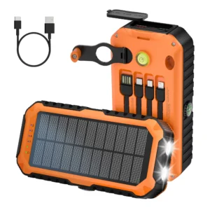 Solar Hand Crank Power Bank