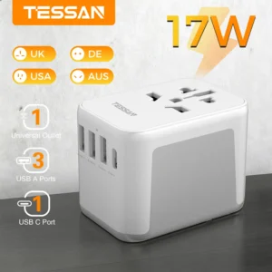 TESSAN GaN Travel Adapter